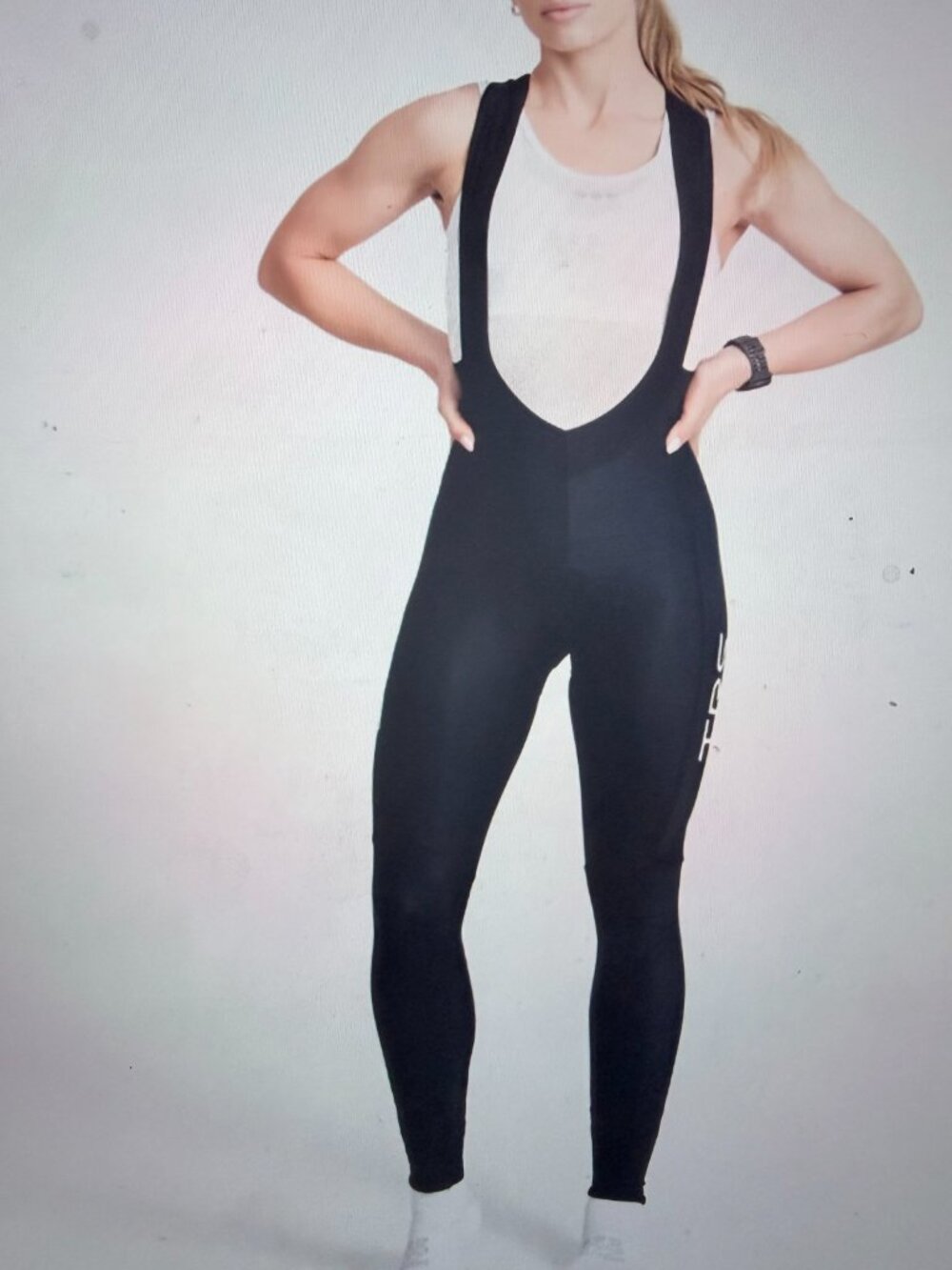 Tres Piñas Thermal Fleece Lined Cycling Bib | Women's Cycling Pants Med
